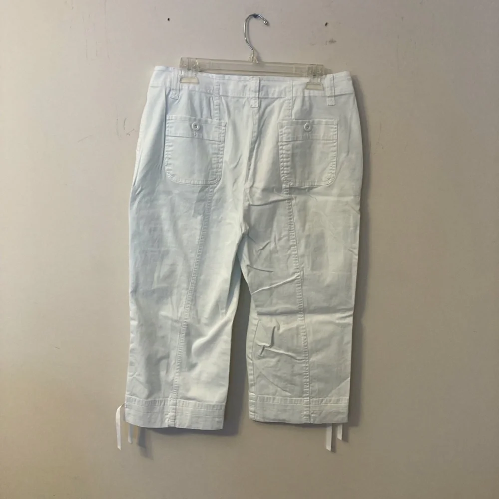 Westbound white cargo pants, size12. - Picture 2 of 6
